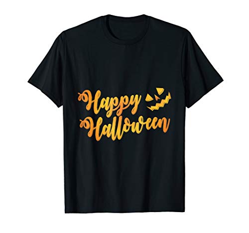Happy Halloween Themed Smile T-Shirt