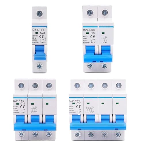 Disjoncteur DZ47 20A pour protéger les circuits de cuisine AC 230V
