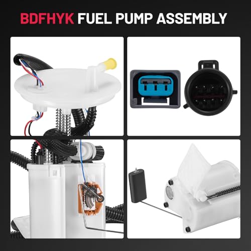 Image of BDFHYK Electric Fuel Pump Module Assembly Compatible with Ford Freestar, Compatible with Mercury Monterey, 2004 2005 3.9L 4.2L V6 Replace E2383M