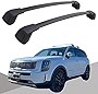 EZREXPM Cross Bars Fit for Kia Telluride 2020 2021 2022 2023 Luggage Roof Rack Lockable Crossbars Carrier Cargo Bar