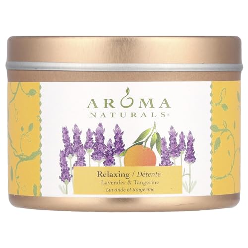 AROMA NATURALS CNDL,SOY,RELAX,APR,SM TIN, CT