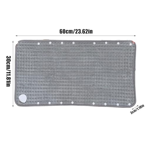 Tapis chauffant doux portable idéal sur une chaise pour le dos
