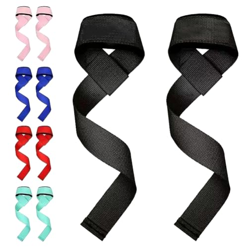 Wzxksoac 5 Pares de Muñequeras para Levantamiento de Pesas para Principiantes, Soporte para Levantamiento de Pesas y Culturismo, Pesas con