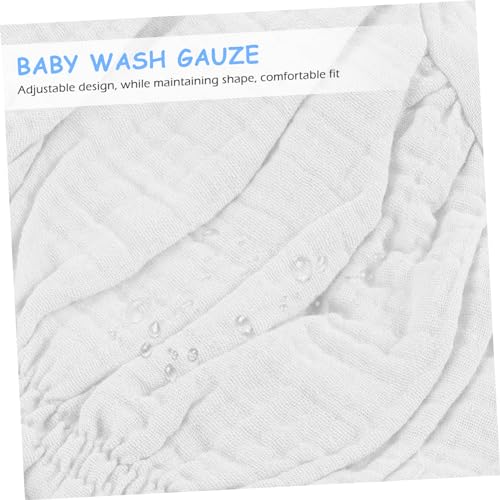 BESPORTBLE 1Pc Bonnet Hat for Sun Protection Cap for Newborns Breathable and Lightweight Summer Accessory for Beach Vacations and Outdoor Fun White3