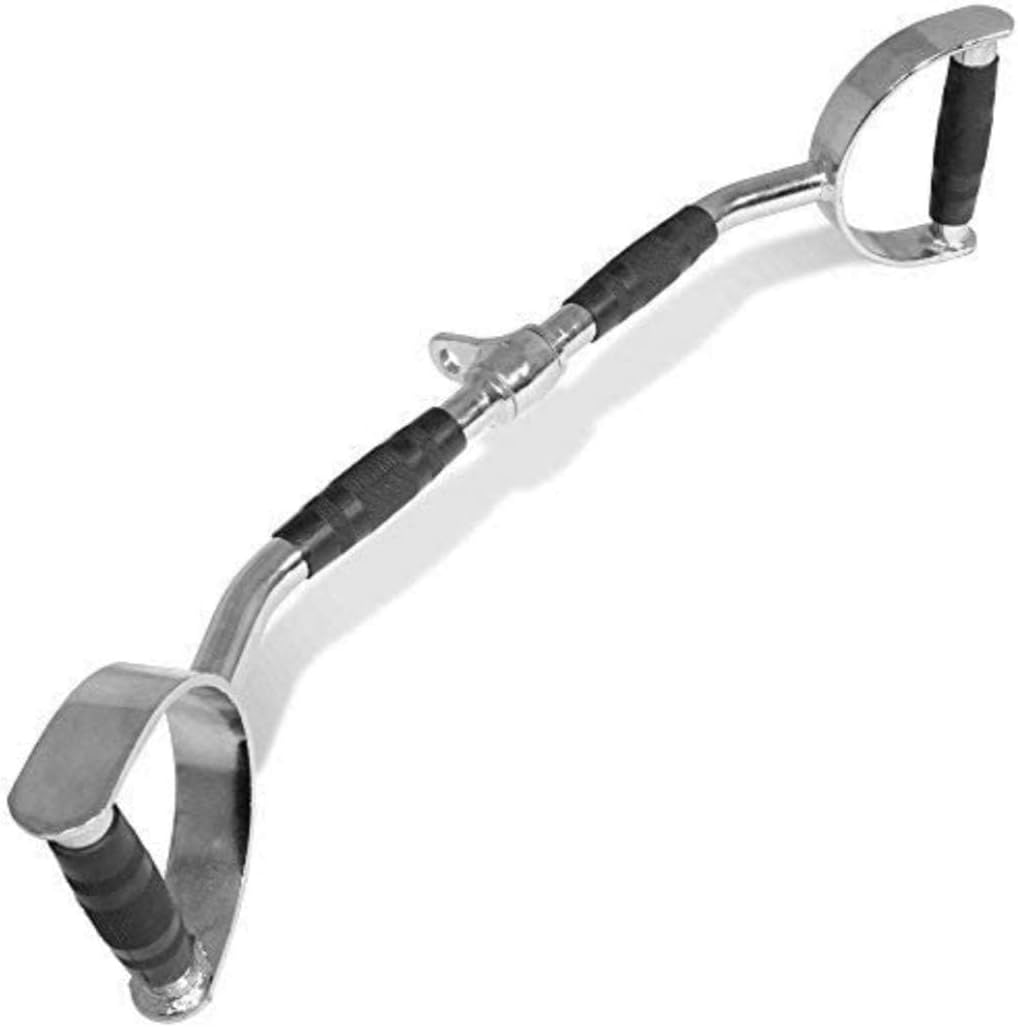 Solid Pro Grip Gym Big D LAT Bar (30 inch) Imported Brake Pad for Spin Bike/Gym Cycle Heavy Duty Universal Brake Shoe