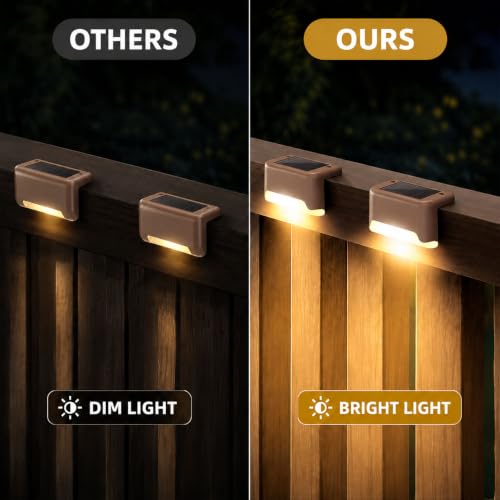 Add EMBOX Solar Light Outdoor Home Garden Waterproof Stair Deck Pool - Image 6