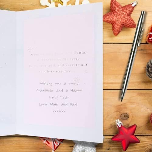 Clintons: Cute Girl With Reindeer Daughter Christmas Card, Multi-Colour, 155 x 235, 1169167