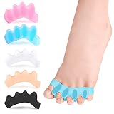 2 Pairs Toe Separators,Correct Bunions and Restore Toes to Their Original Shape,Toe Straighteners fo