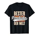 Bester Pizzabäcker Der Welt Restaurant Pizzeria Mitarbeiter T-Shirt