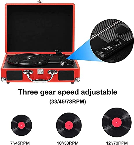 Tourne-Disque Bluetooth avec Cartouche magnétique, Plateau tournant à Courroie avec Haut-parleurs externes puissants… - Les Beatles, Paul McCartney, John Lennon, RIngo Starr, George Harrison Tourne-Disque Bluetooth avec Cartouche magnétique, Plateau tournant à Courroie avec Haut-parleurs externes puissants… – Image 7