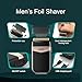 VGR 331 Electric Shaver/Razor for Men, Cordless Double Floating Blade Foil Shaver (50 Minute Runtime) USB-C Rechargeable Mens Razors for Shaving & Bald Head