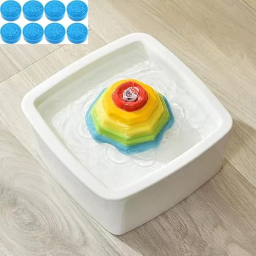 Fuente de agua cerámica para gatos 1.5L ultracria miniatura 2
