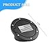 FALVFUN American Flag Car Fuel Filler Door Gas Tank Cap, Heavy Duty Vehicle Fuel Filler Tank Door Cover, Automotive Exterior Protection Accessories, Compatible with Wrangler JK 2/4 Door