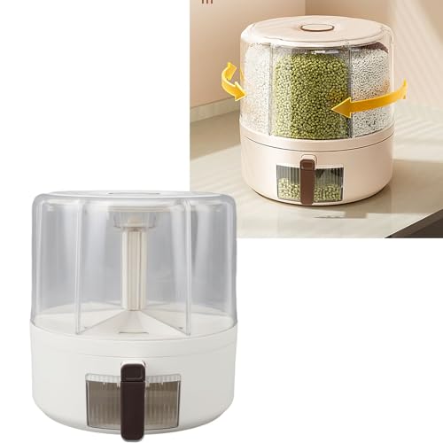 Contenedor de almacenamiento de granos para cocina organizada y desayunos ágiles 3
