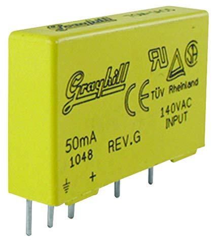 GRAYHILL INC 70M-IAC5 I/O Module, Output Current MIN: 1MA, Output Current MAX: 50 MA, Current Rating:8 MA