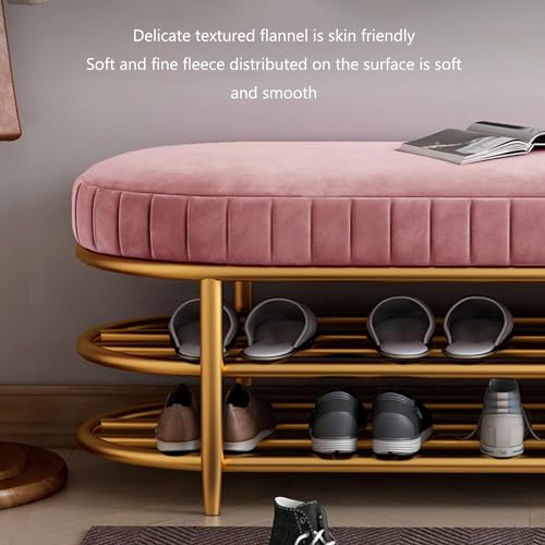 Armoire à chaussures tabouret banc de porche 100 cm avec assise double couche intégrée - 5