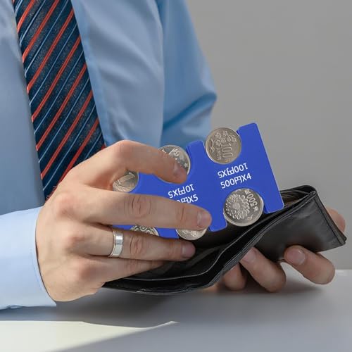 Set de 4 organizadores para monedas de yen japonés miniatura 5