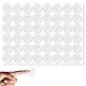 CZAKOMIX 20 Blatt 960 Klare Siegel Etiketten, Runde Aufkleber, Selbstklebende Umschlagaufkleber, geeignet zum Siegel von Umschlägen, zum Verschließen von Kunststoffboxen usw (Durchmesser: 3 cm)