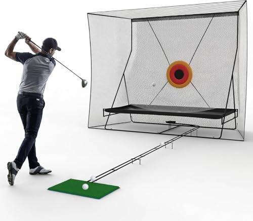 10 x 8 FT Golf Hitting Net, Golf Practice Net for Swing Training - image 7