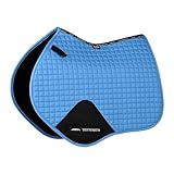 Weatherbeeta Prime Jump Shaped Saddle Pad, Coastal Blue, Full