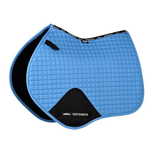 Weatherbeeta Prime Jump Shaped Saddle Pad, Coastal Blue, Full