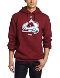 nhl t-shirts schweiz Siebdruck-Logo Reebok NHL Colorado Avalanche Primary Logo Hoodie, Größe M, Burgunderrot
