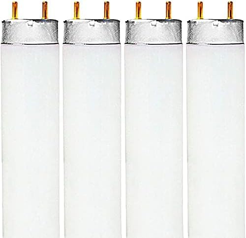 GE Lighting (Pack of 4) Fluorescent F20T12 Daylight, 24 inch, 20 watt T12, Fluorescent Light Bulb