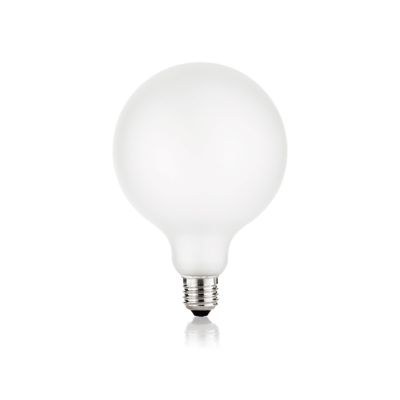 Ideal Lux LAMPADA E27 Globe D125 08W 3000K CRI80 SATINATA INTERA 277813