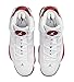 Jordan Men's 6 Rings Basketball 322992-012 Shoes, White/Black-university Red, 9.5
