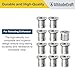 Altitudecraft Die Bushings, Quick Change Bushing System with Press Bushing for Reloading, Compatible with Hornady Single-Stage Press and Progressive Press, 10 Pack