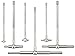Fowler 52-470-007-0 Telescoping Gage Set, 12" Size