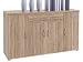Produktbild möbelando Sideboard Beistellschrank Anrichte Kommode Highboard Schrank Lissy II