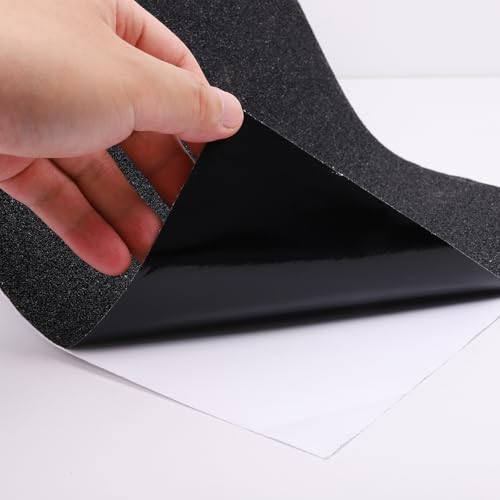 Image of Anti Slip Tape 80 Grit, Heavy Duty Traction Grip Tape, 12 Inch x 60 FT Non Slip Safety Tape for Stairs, Ramps, Floors, Indoor & Outdoor Use