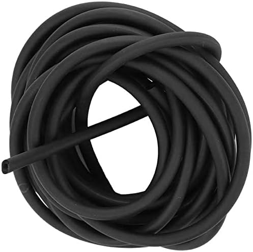 Natural Latex Rubber Tube, 3m 6x9mm Strong Latex Band Tube for Slingshot Catapult Surgical Tube Elastic Fitness Band Sprinkler Tube