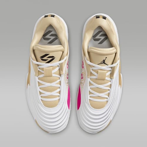 Luka 3 SE Matador Basketball Shoes (FZ2464-100, White/Team Gold/Metallic Gold/Black)4