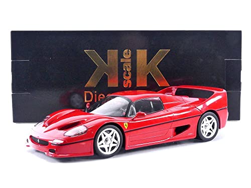 Modelo de Coche Coleccionable KK Scale Models Rojo miniatura 7