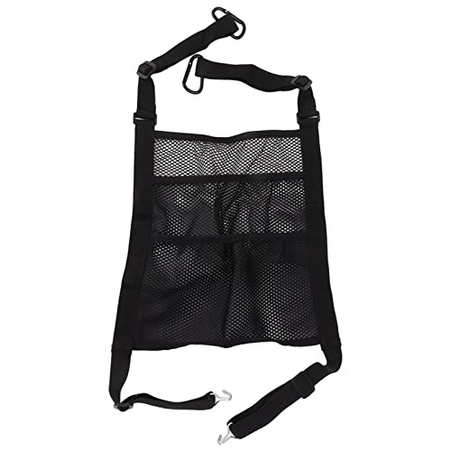 TYTOGE Barreira de saco de malha no banco traseiro, barreira de bolsa de armazenamento de rede de ca