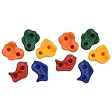piezas para rocodromo Color: Rojo, azul, naranja, verde, amarillo; Material: PE; Dimensiones de las presas amarillas: 10,5 x 9 x 4,5 cm (largo x ancho x alto)