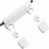 Toilet Seat Parts, Toilet Cover Repair Kit 1150464-0/1109093-0 Hinge Kit Hinges Assembly for Elongated Toilet Seat Compatible with Kohler