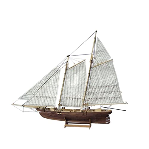 ZYAURA 1: 120 Modelo De Velero Ensamblado De Madera DIY