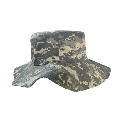 Chapeau de soleil boonie ripstop ACU multicolore taille S mixte - 2