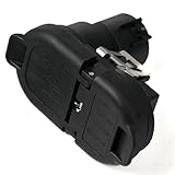 Camotokiit Trailer Brake Harness Towing 7-Pin Round / 4-Pin Flat Plug Connector for 2015-2023 Ford FU5Z-14489-A