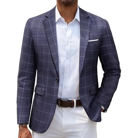 COOFANDY Men's Slim Fit Casual Blazer Cover
