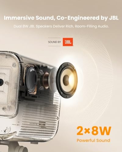 Image of [Built in Netflix App /Sound by JBL] Yaber L2 Plus3 Projector with WiFi and Bluetooth, Native 1080P Projector 4K Support, Auto Focus /Keystone Correction, Portable Proyector for Home&Outdoor