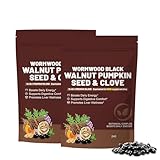Ajenjo Clavo de nuez negra: apoyo a la vitalidad│Adecuado para hombres y mujeres│240 unidades,2pcs