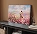 Jesus and Lamb Canvas Wall Art The Lost Lamb Parable Christian Painting Picture Wall Decor God Religious Belief Poster Print Artwork for Church Bedroom Living Room Home Decoration,16x12in Canvas