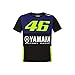 Valentino Rossi Yamaha Dual - Racing, Maglietta a Maniche Corte Bambino, Blu (Royal Blue), 1/2