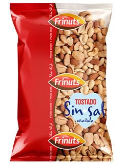 Mélange de Fruits Secs Grillés sans Sel - Source d'Énergie Équilibrée sans Sodium - Pack de 12 x 400g