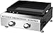 Produktbild Plancha Gasgrill Fargo II von EL Fuego® Tischgasgrill, 2 leistungsstarke Hauptbrenner, großes Fassungvermögen, Brenner aus Edelstahl gefertigt, Grill, BBQ, Barbecue AY 441