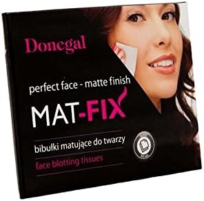 DonegalFace Blotting Tissues Mat-Fix 50 Pcs Mattifying Paper